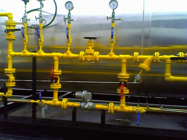 Manifolds de acondicionamiento y alimentaci&oacute;n de gas