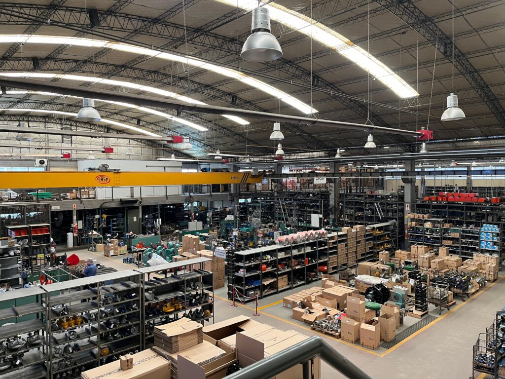Planta industrial EQA &ndash; Horno de ensayos